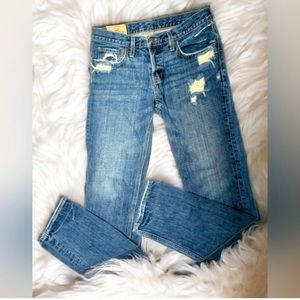 Super cute button fly jeans - size 31x32
